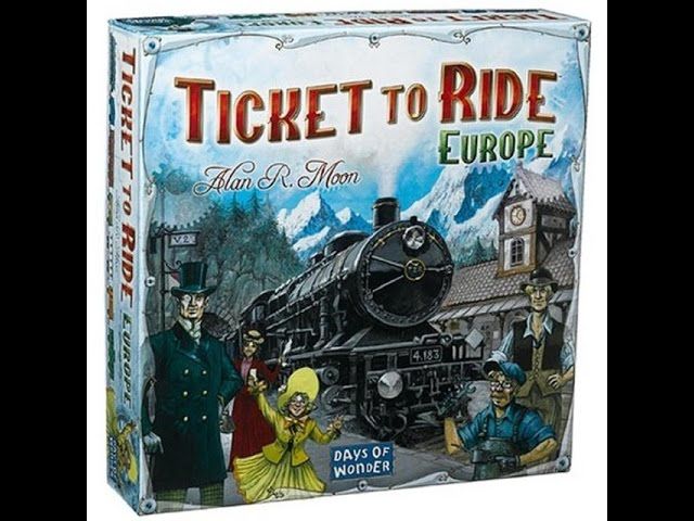 Ticket to ride Europe borðspil 2.856 ISK