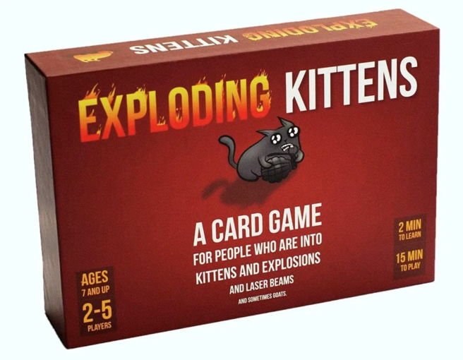 Exploding Kittens borðspil ISK 1,904