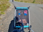 Two-child cycle trailer ISK 6,500