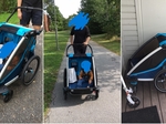 Two-child cycle trailer ISK 6,500